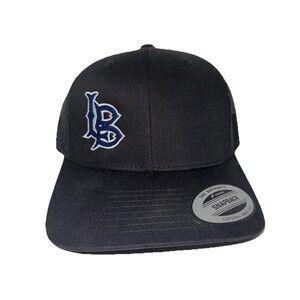 Long Beach State Hat Snapback Trucker Mesh Black New Never Worn